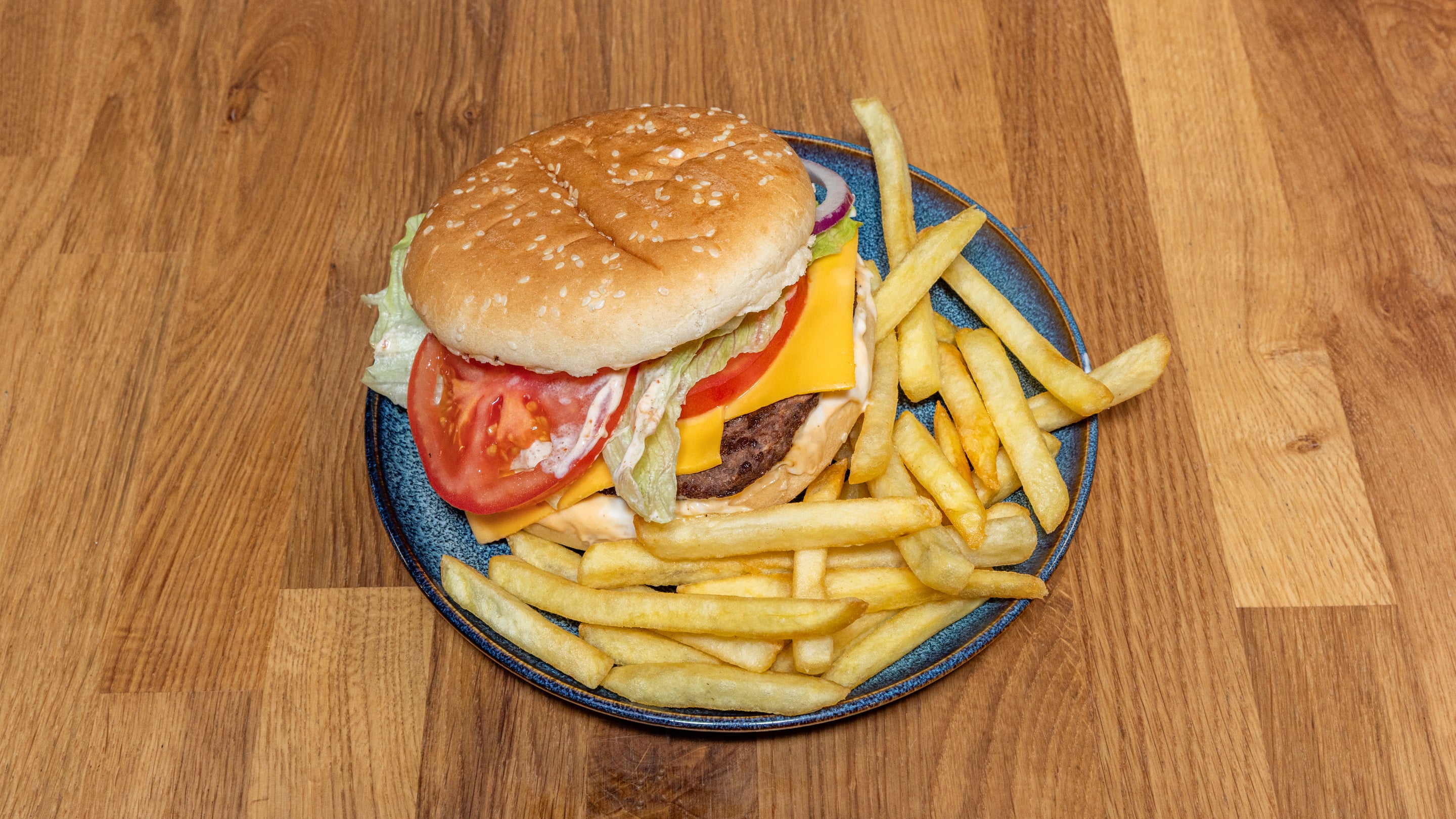 Grilled Beef Burger