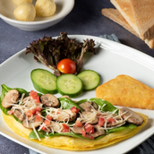Mushroom Omelette