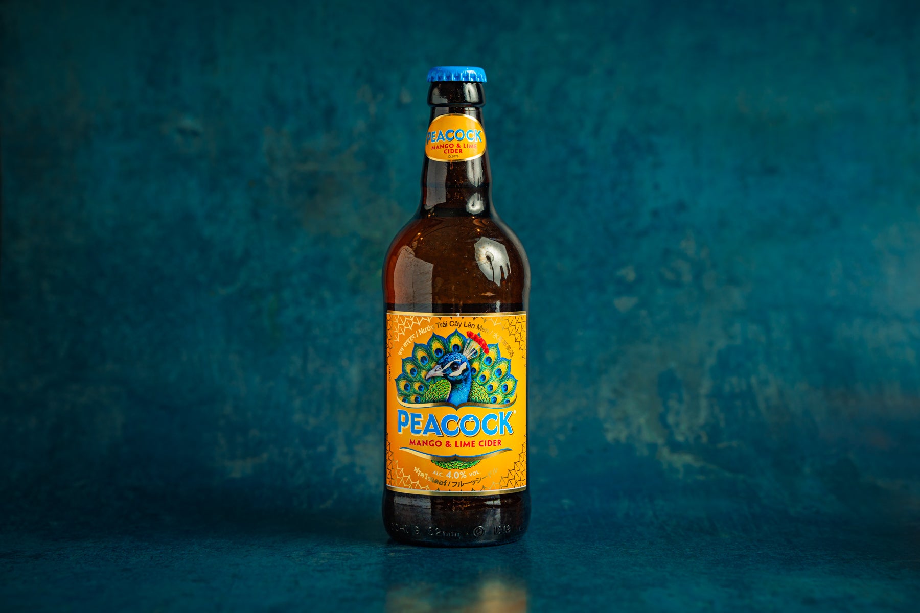 Peacock Cider Mango and Lime 4% 500ml