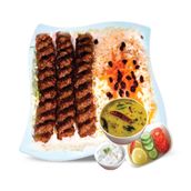Mutton Kebab Biryani