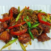 Stir Fried Chicken Honey Chilli Dry 