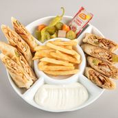 Arabic Chicken Shawarma Dish