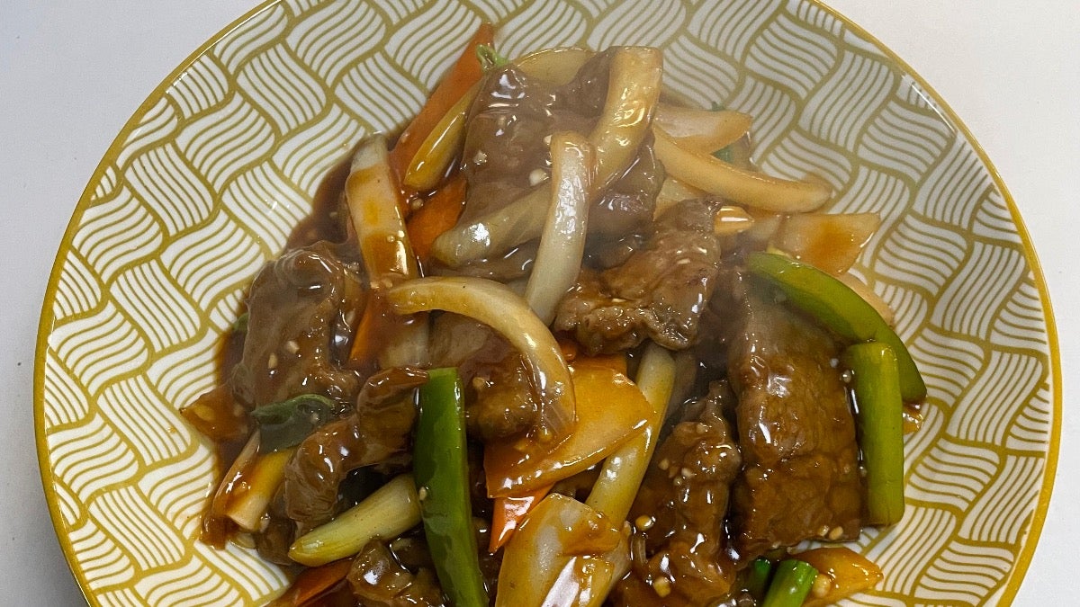 Beef in Ok Sauce