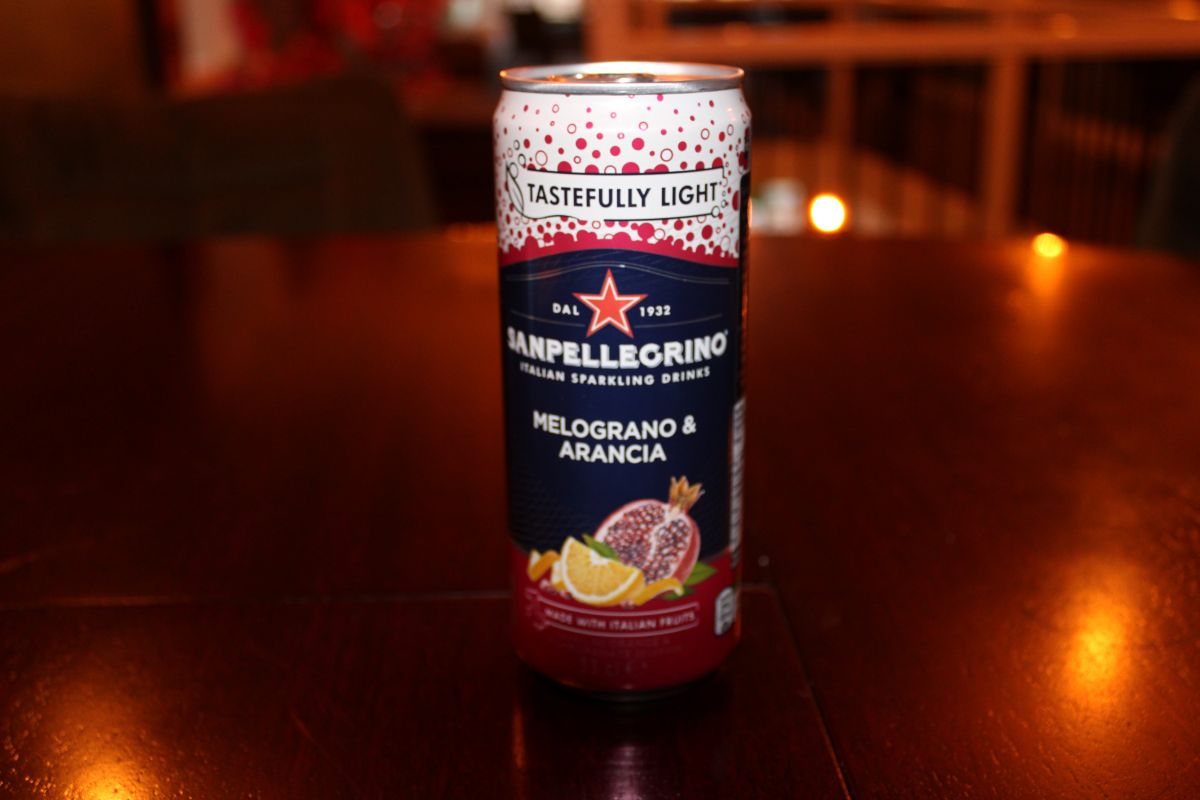 San Pellegrino Pomegranate & Orange
