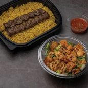 Kebab With Rice