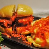 Beef Cheetos Burger
