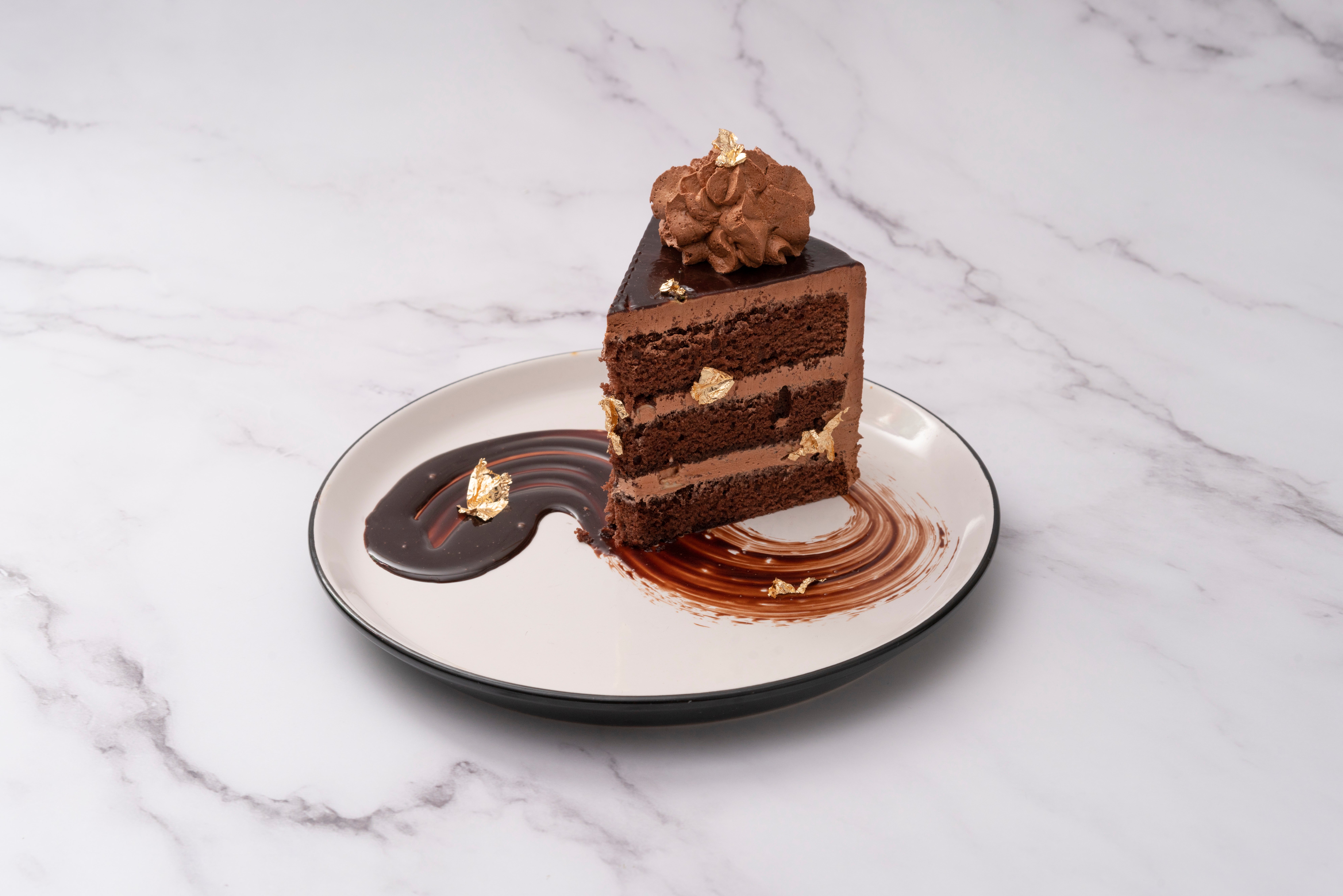Chocolate Cake Slice