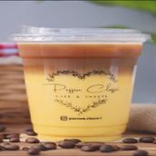 Cold Saffron Latte
