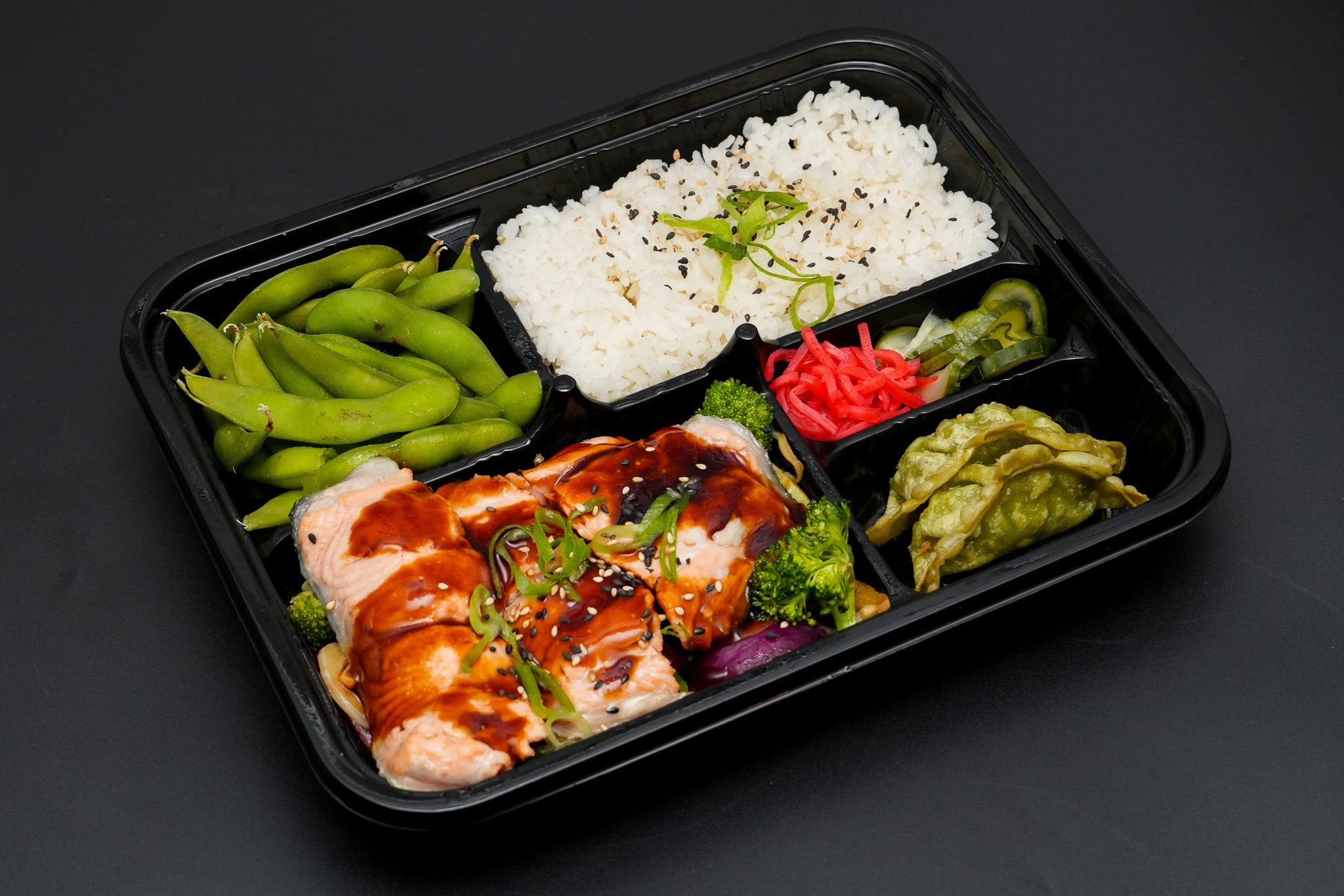 Salmon Teriyaki Bento