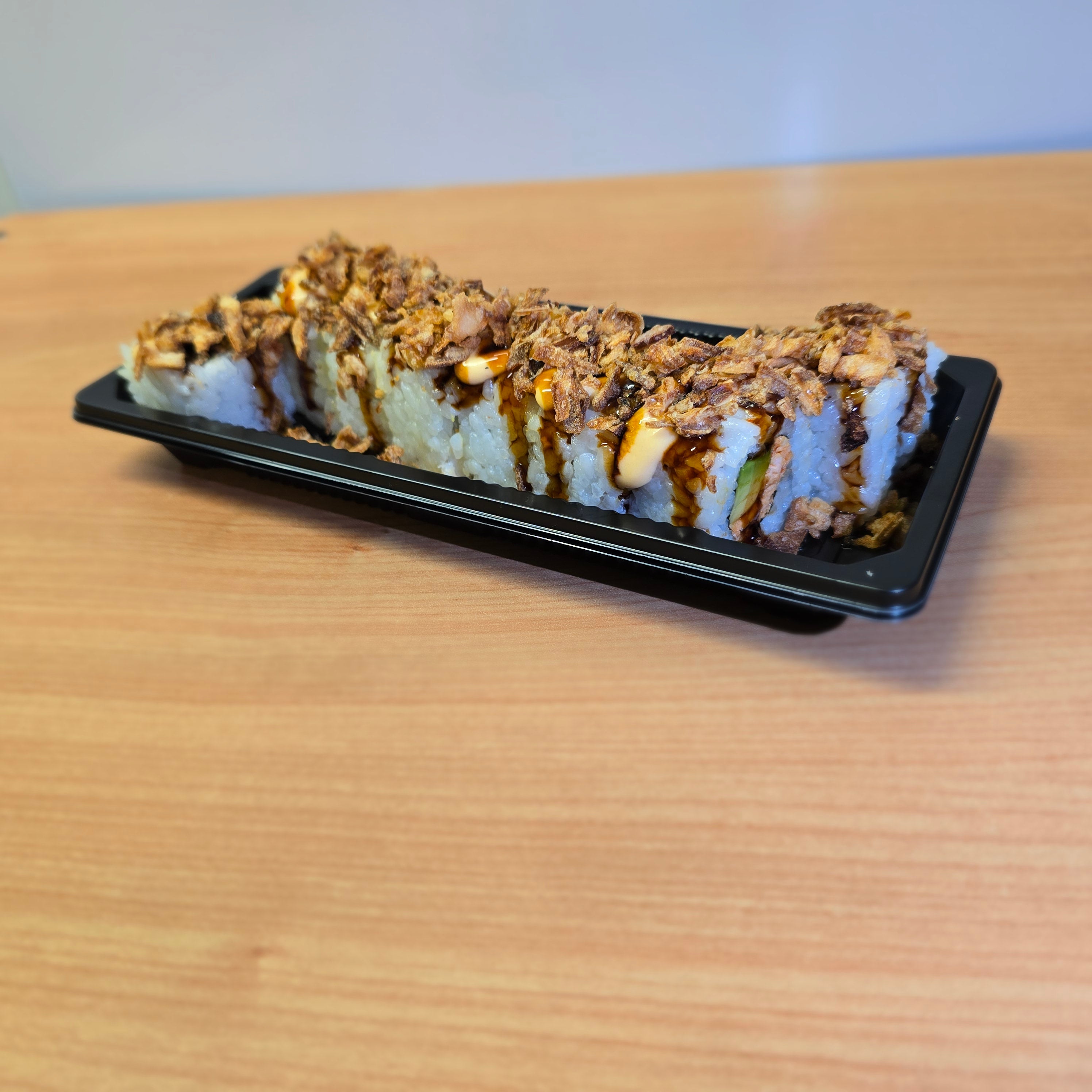 Spicy Salmon Crunch 8pc