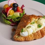 Croissant Poached