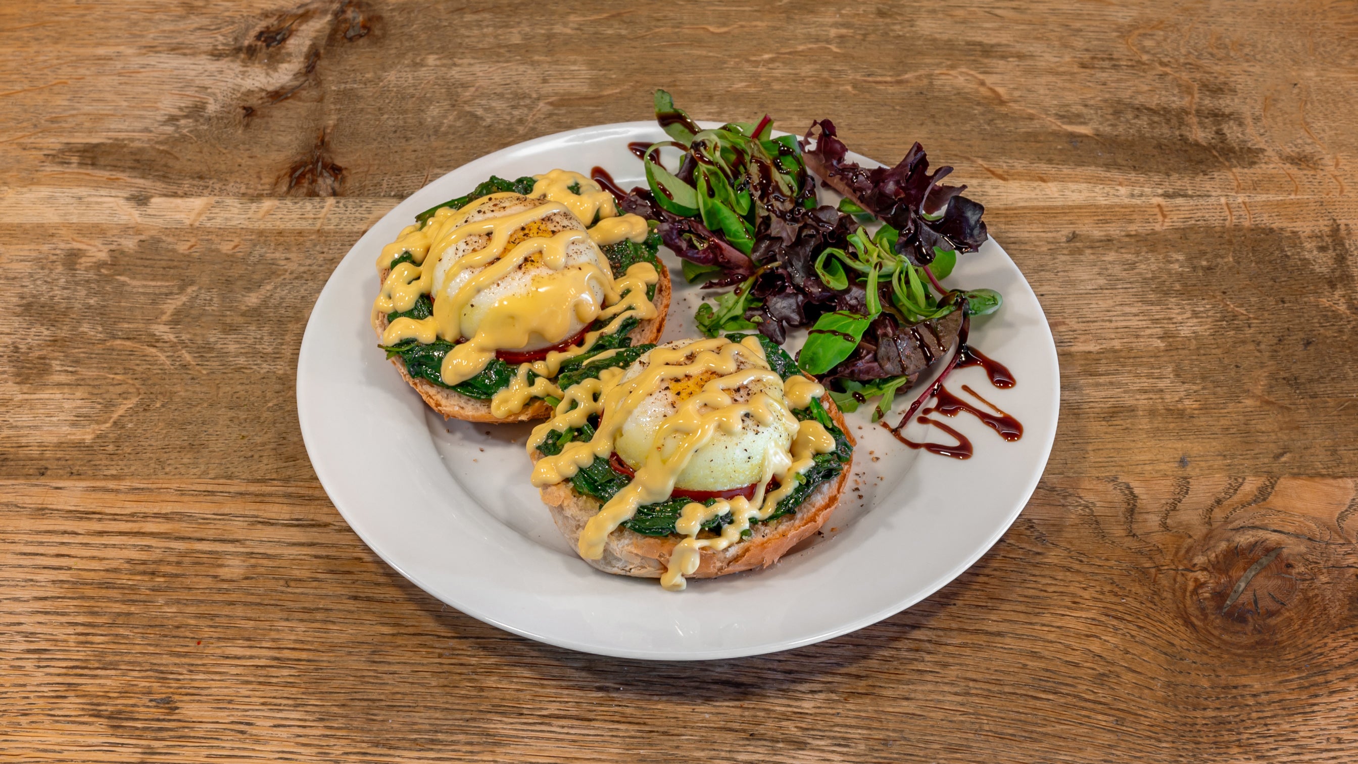 Eggs florentine