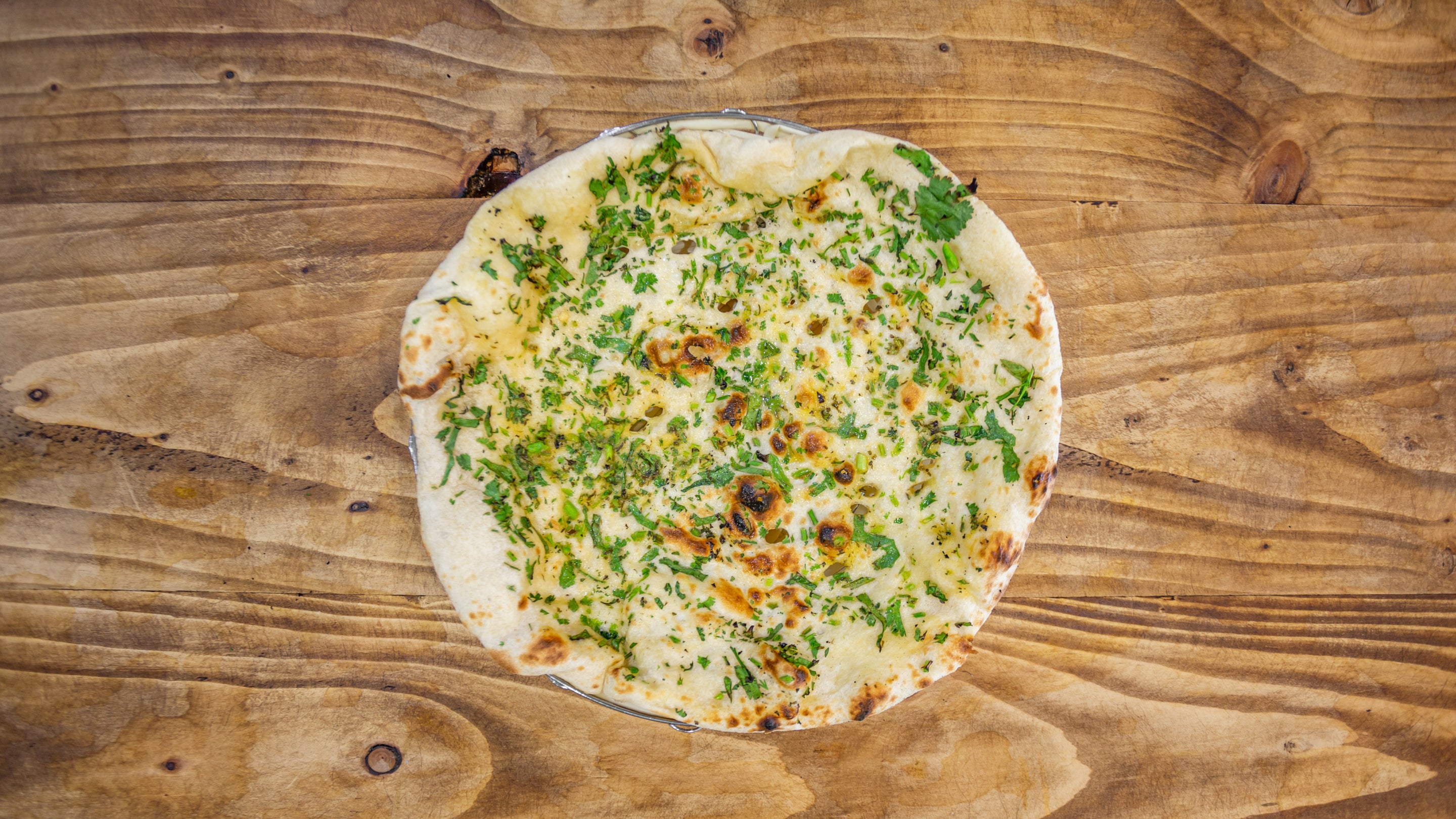 Garlic and Coriander Naan