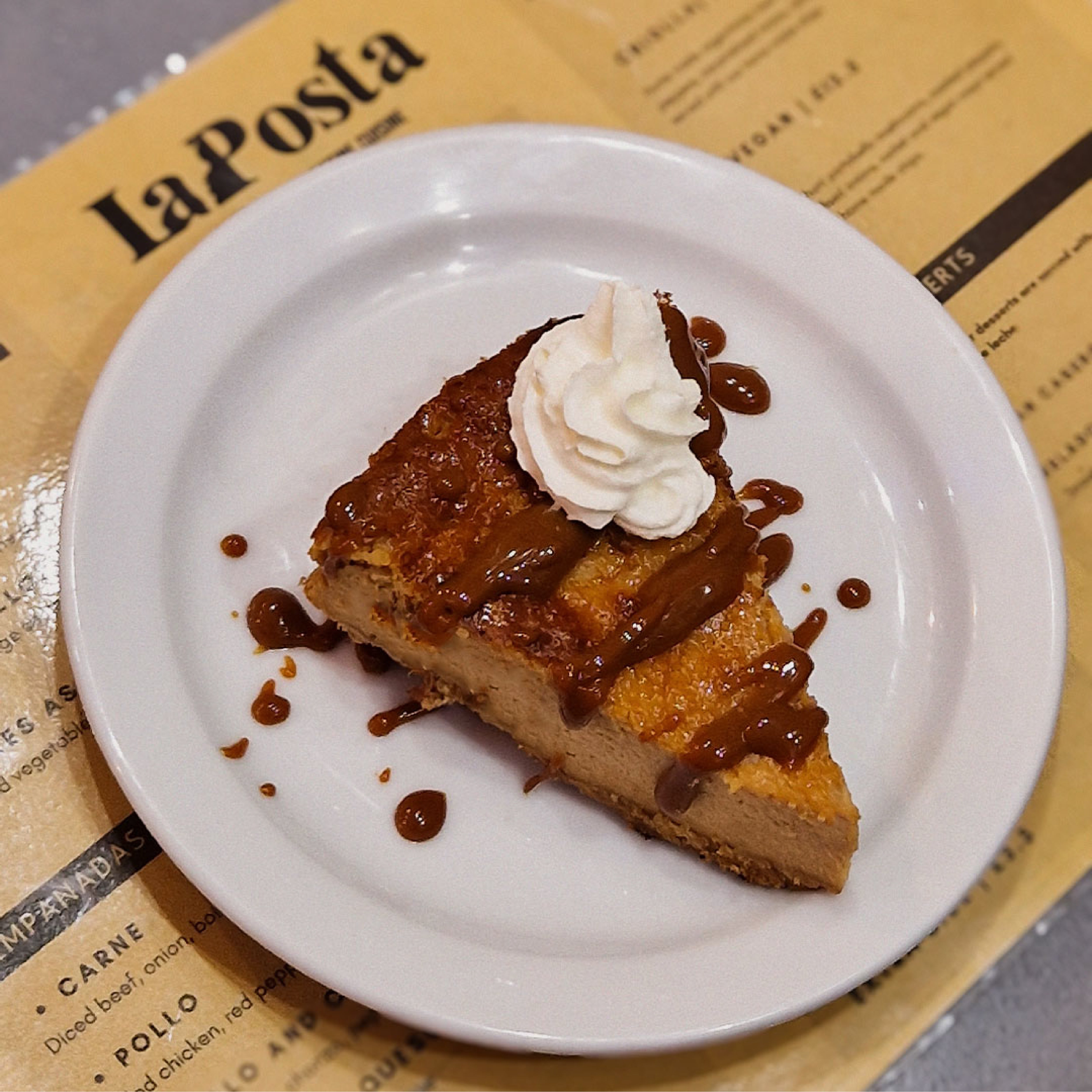 Cheesecake Dulce de leche