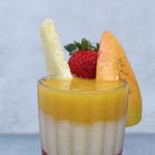 Mixed cocktail juice