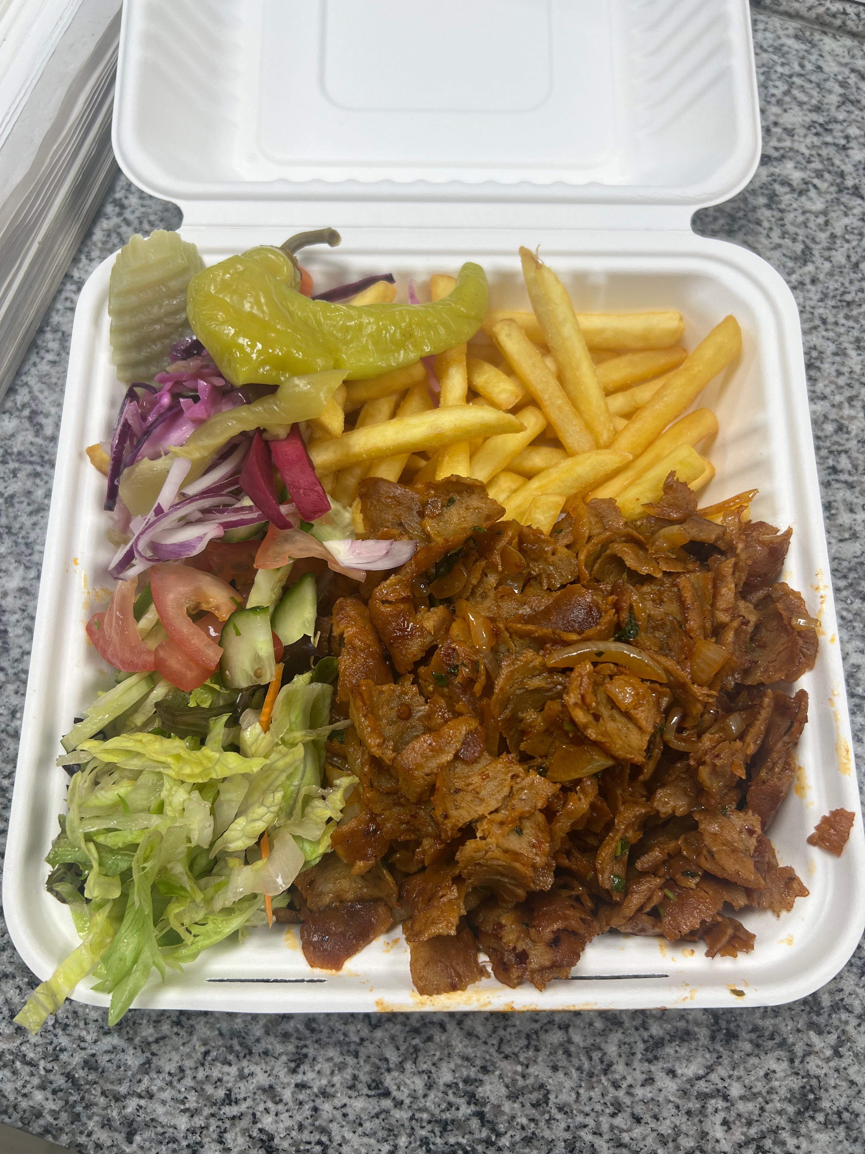 Beirut Naga Shawarma with Chips or Rice