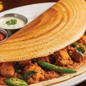 Chicken Curry Dosa