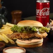 Dynamite Chick Burger Meal