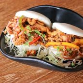 Hot Bean Chicken Bao 