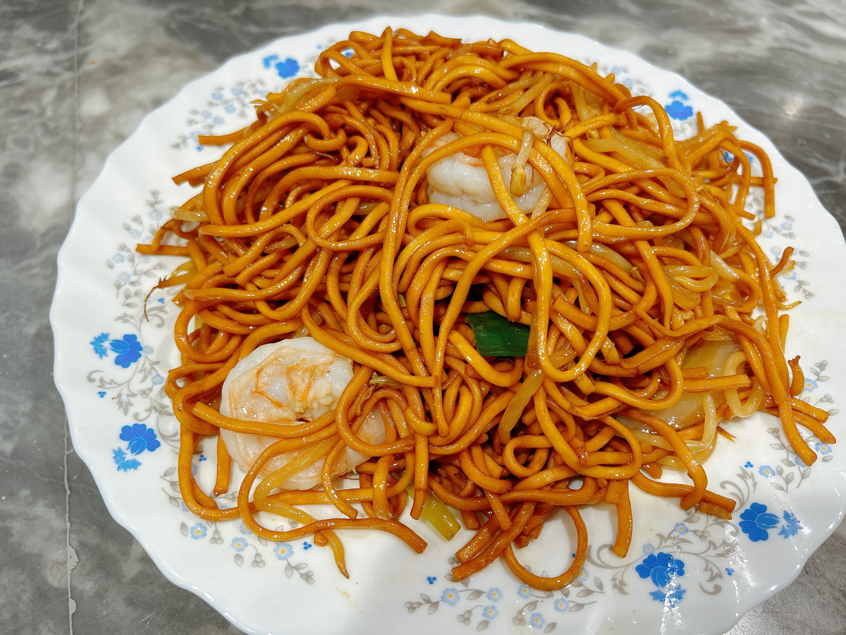 大虾炒面 King Prawn Fried Noodles