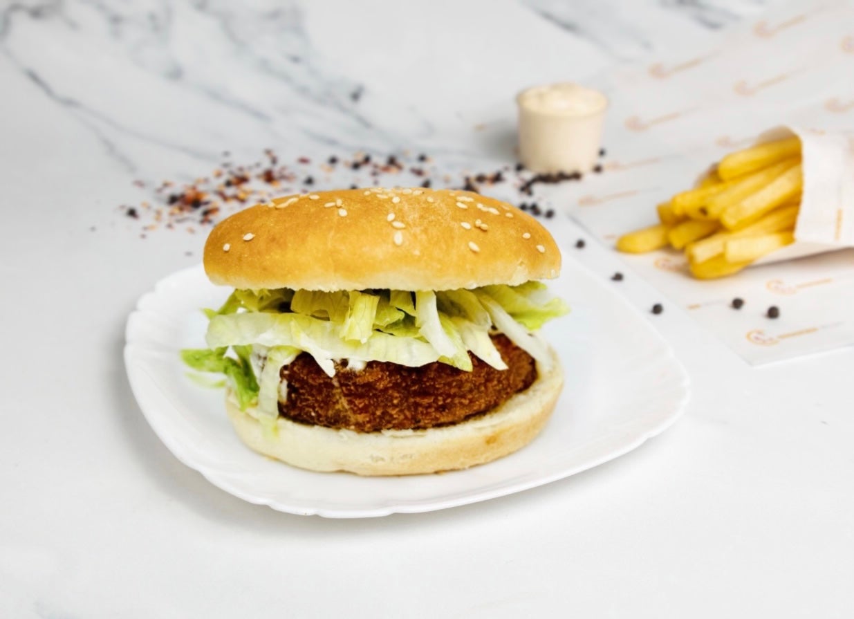 Veggie Burger Meal