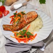 Grilled Salmon With Herbs