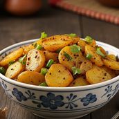 Home Style Alu Bhaja