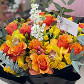 Mix Of Yellow And Orange Bouqet