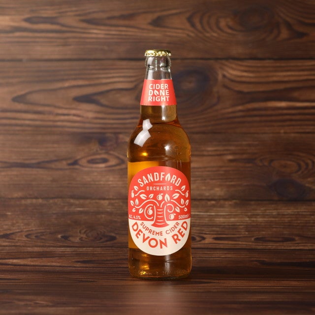 SANDFORD ORCHARDS DEVON RED CIDER 500ML