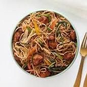 Schezwan Chicken Noodles