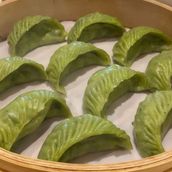Spinach Shrimp Dumpling 