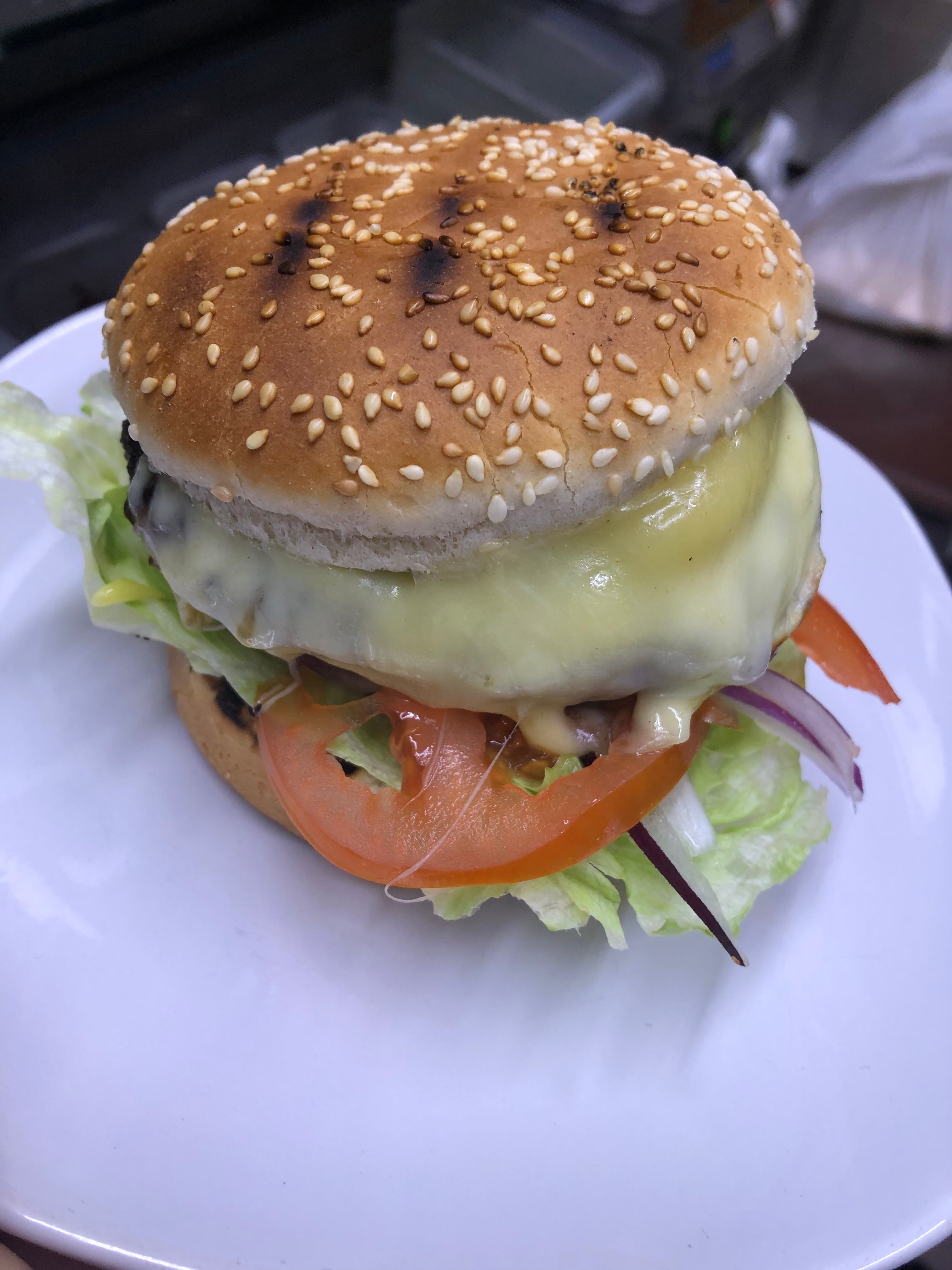 Mozzarella Cheese Burger