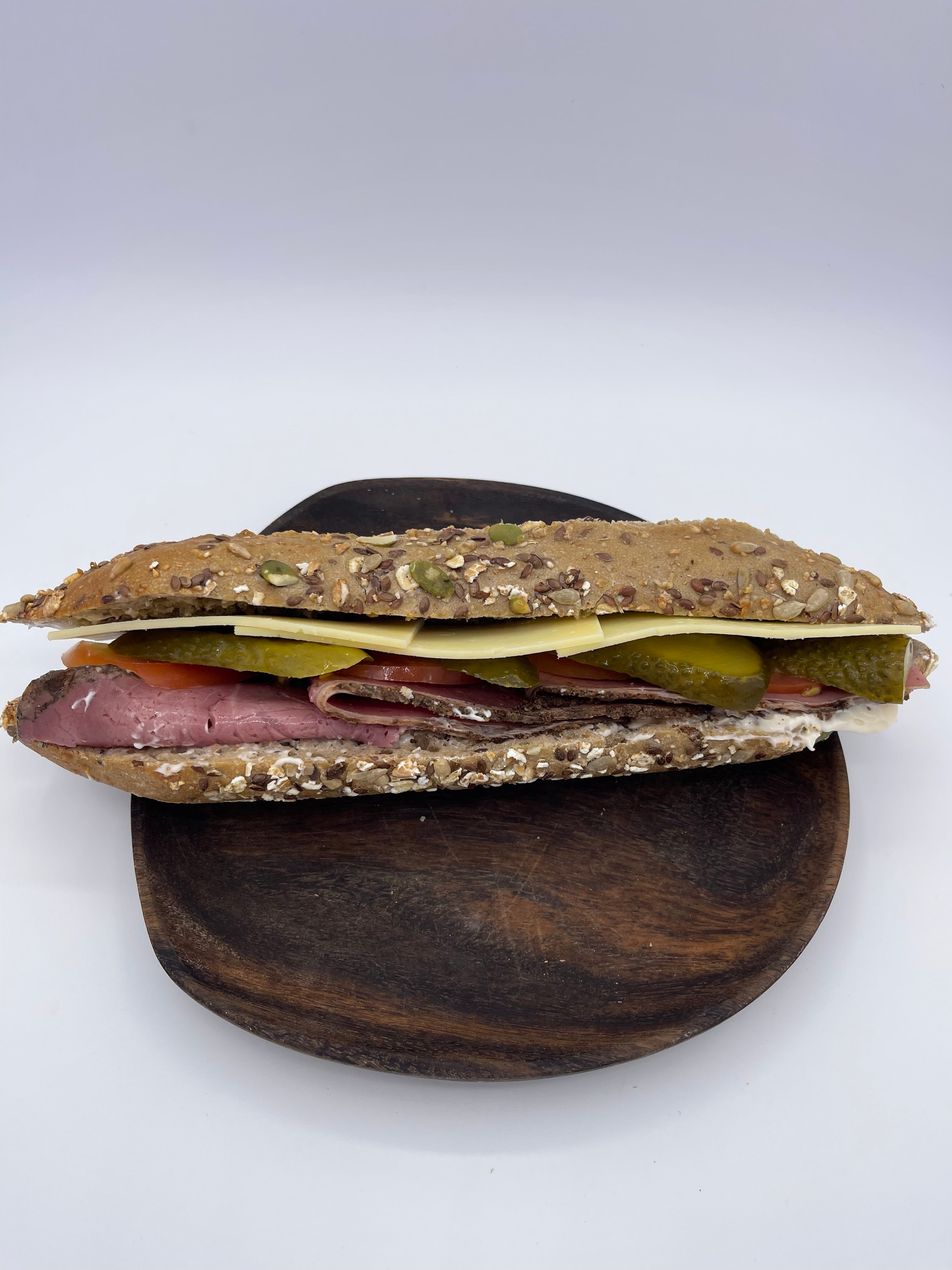 Beef Pastrami Baguette