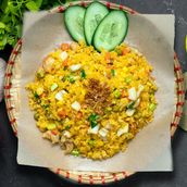 E03. Com Rang Hai San - Seafood Fried Rice 