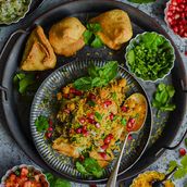 Chole Samosa
