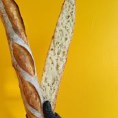 Classic Sourdough Baguette