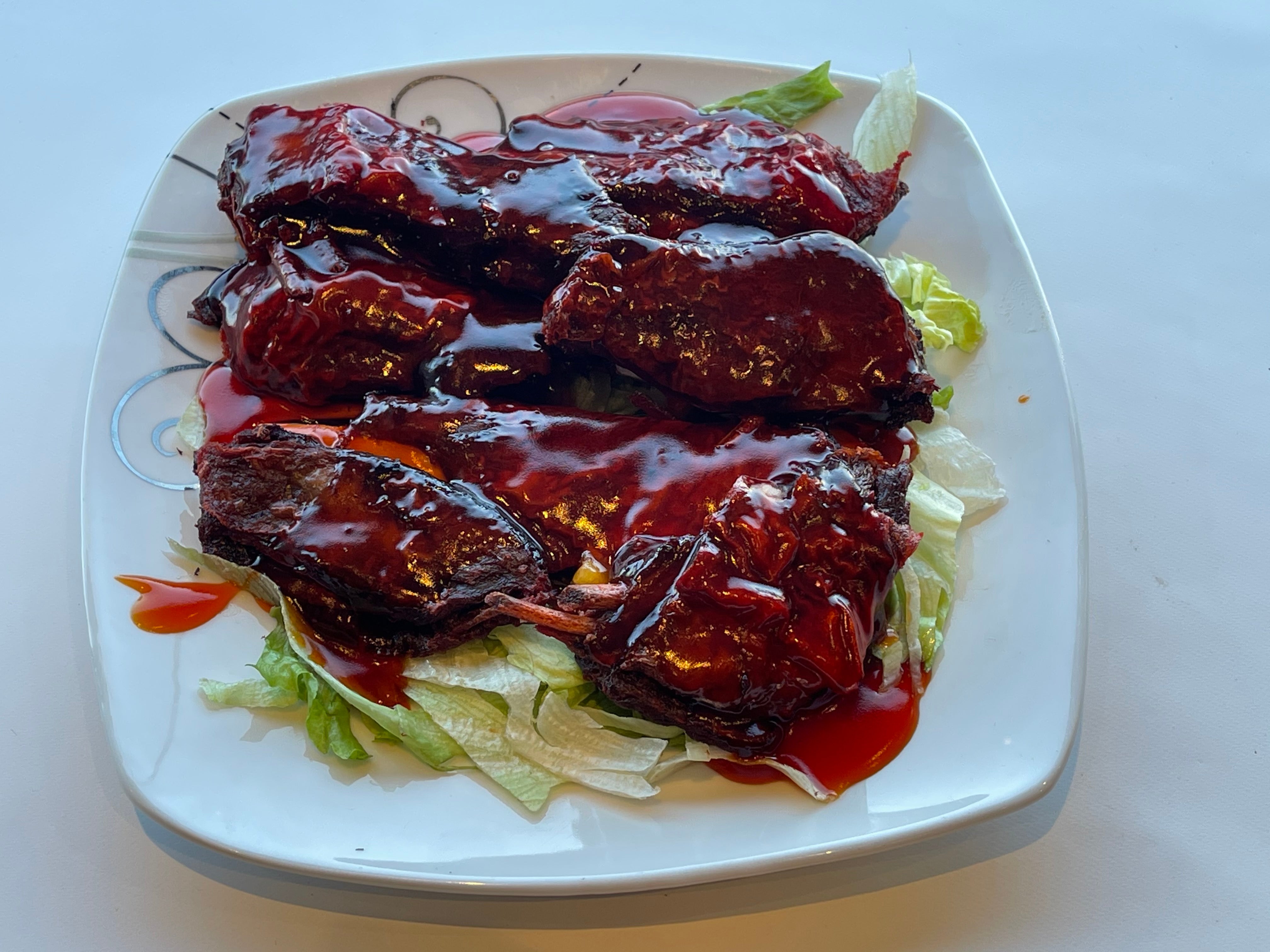 Barbecue Lamb Ribs