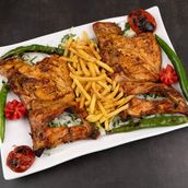 Chicken BBQ with Bread
