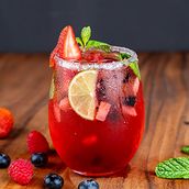 Mix Berries Mojito