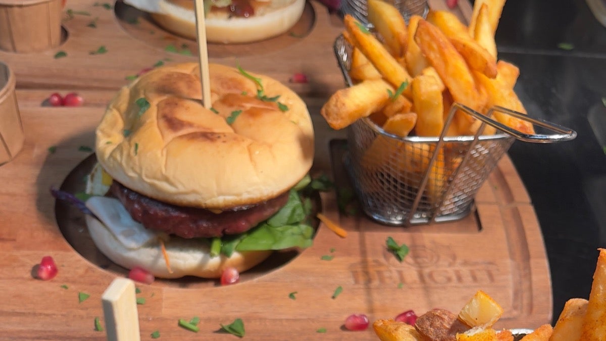 Homemade Beef Steak Burger