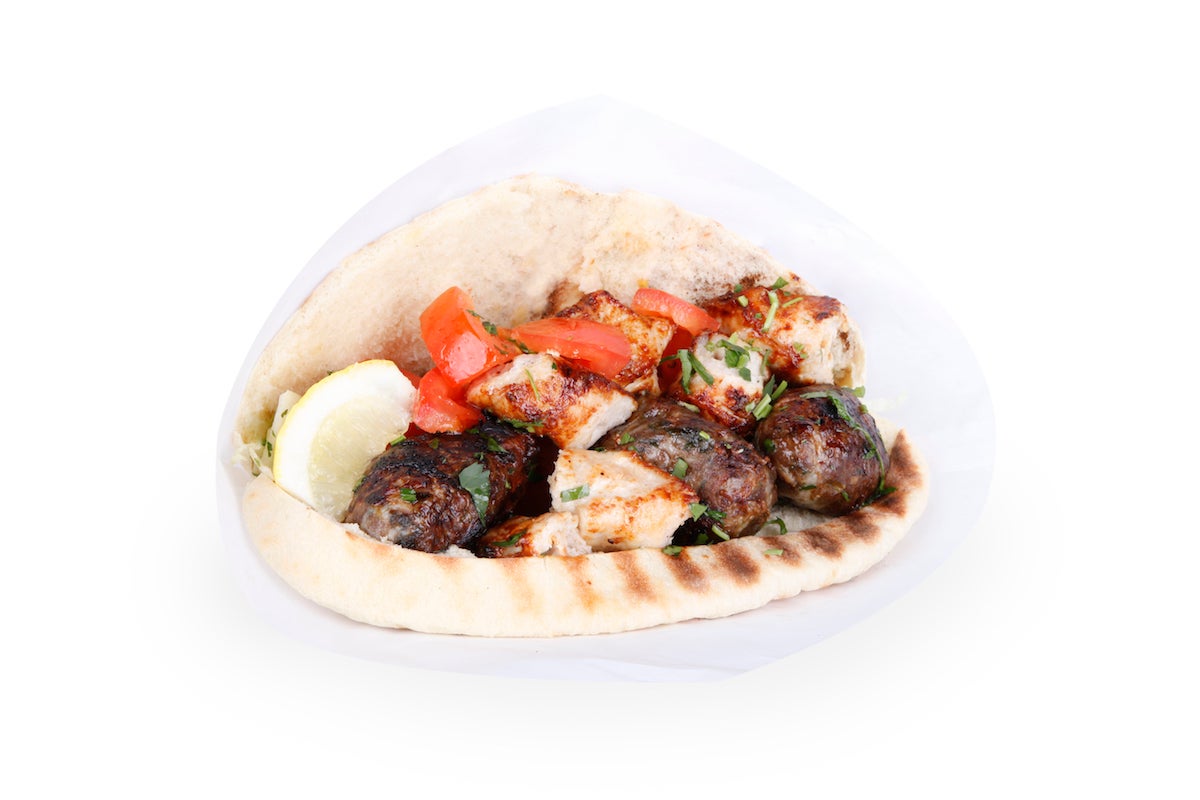 Mix Chicken with Sheftalia