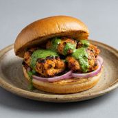Tikka burger