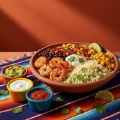 Grilled Shrimp Burrito Bowl