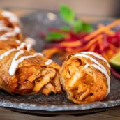 Chicken Tikka Paratha Roll