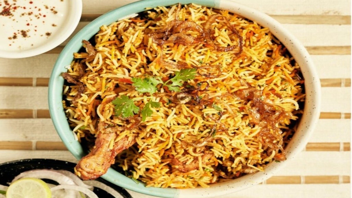 Hyderabadi Chicken Biryani
