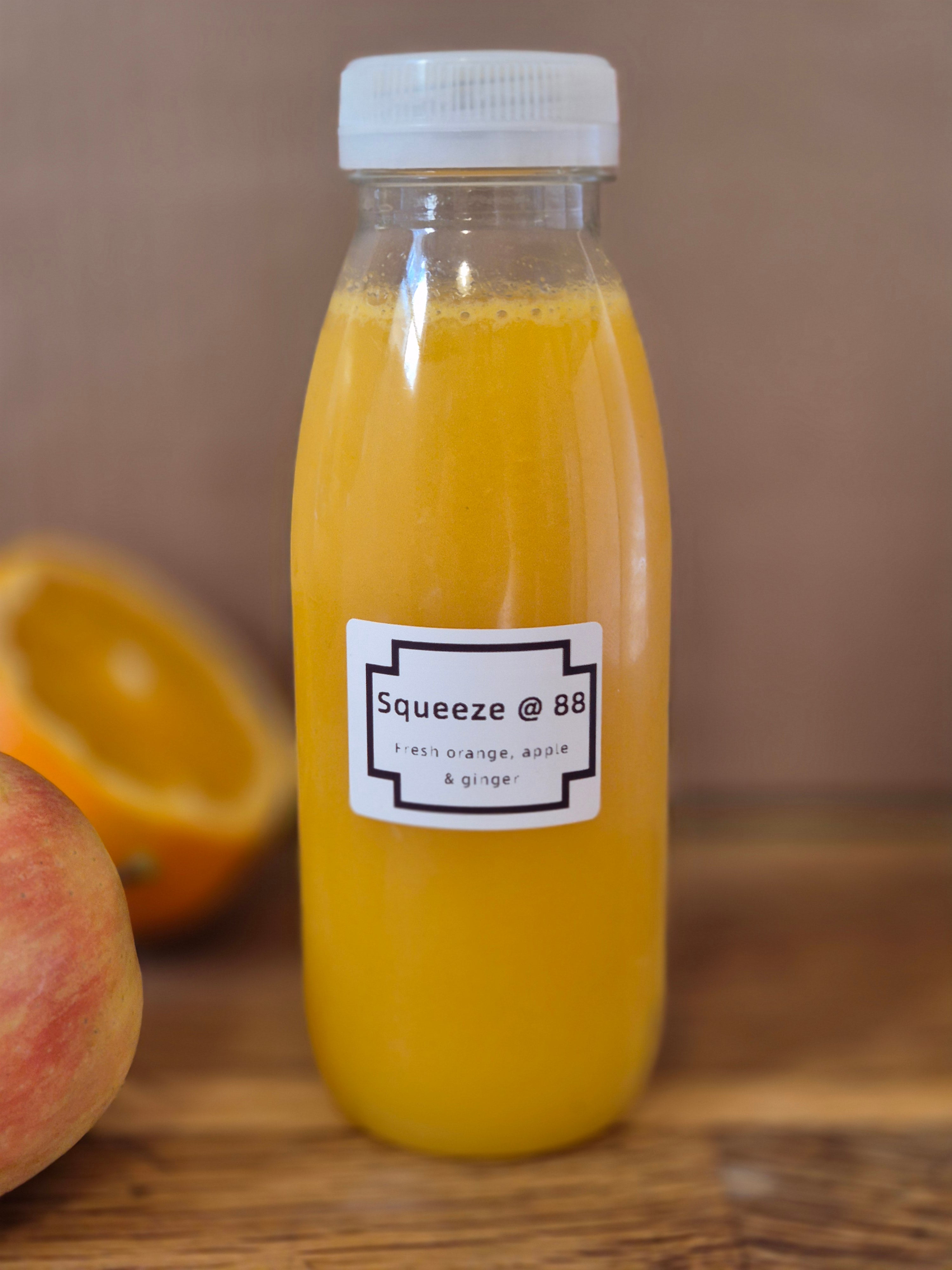 Freshly Squeezed Orange and Apple Juice