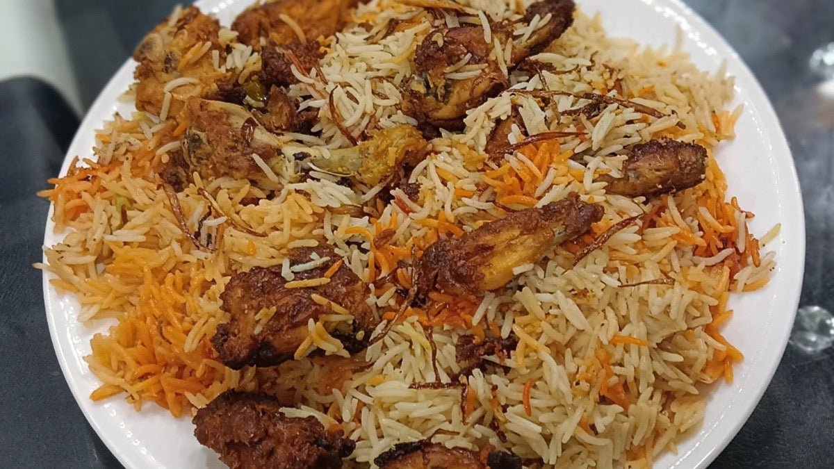 IKB special chicken fry pics biryani