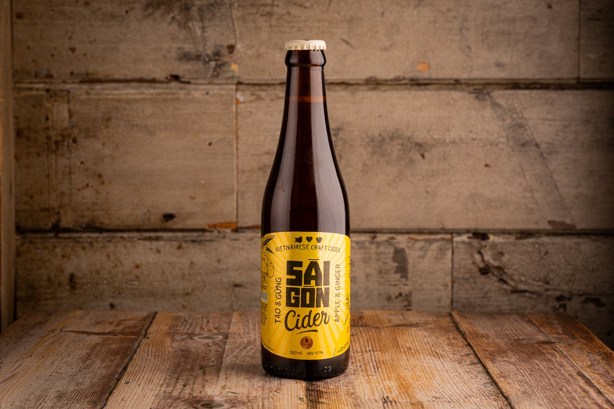 Saigon apple & ginger cider