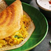 Benne Rava Masala Dosa
