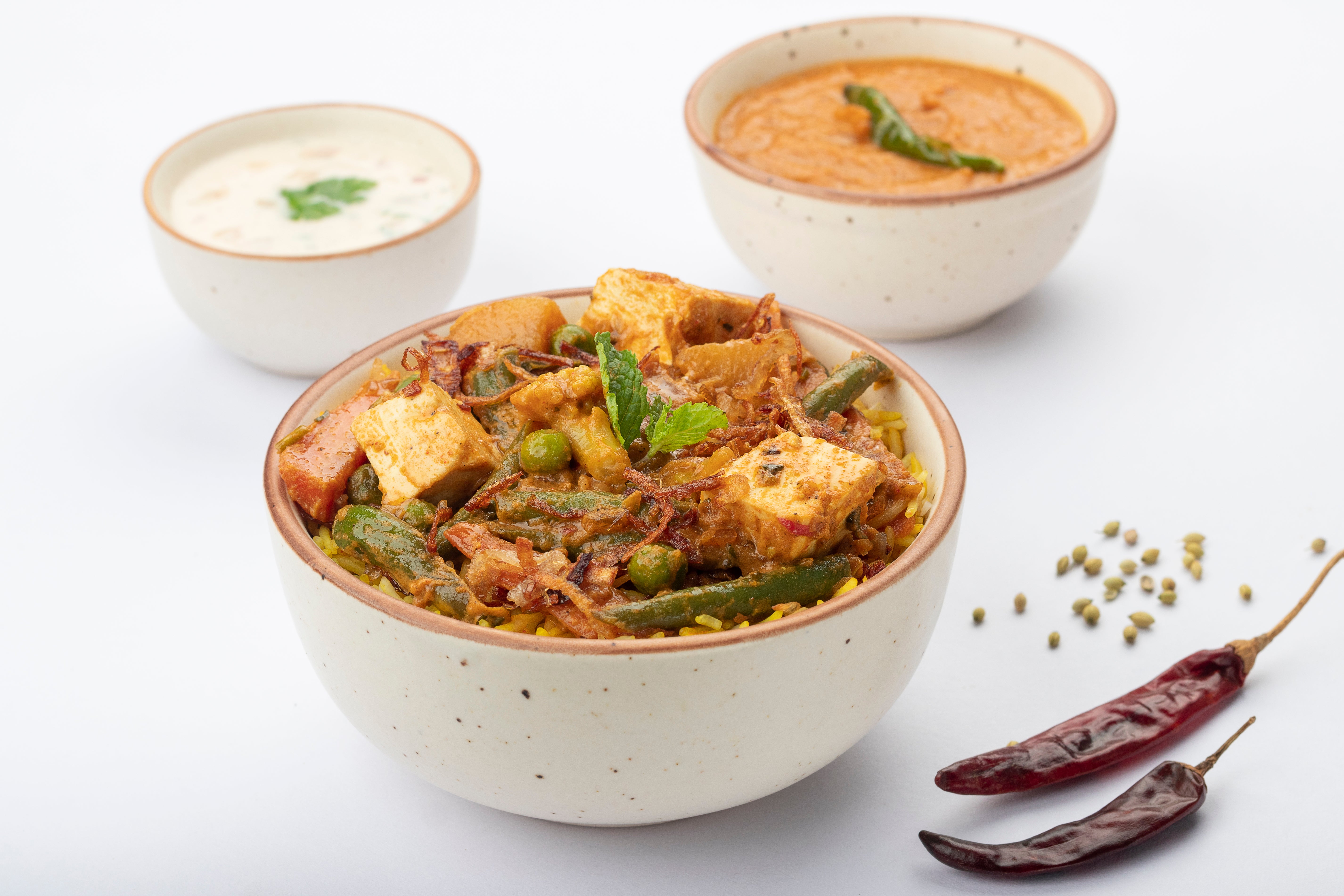 Paneer Tikka Biryani